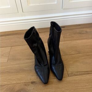 Steve Madden Black Heeled Boots